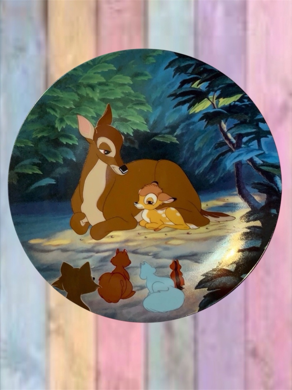 HP🎉PLATE#3 Knowles Hello Little Prince Bambi Collectible Disney Plate